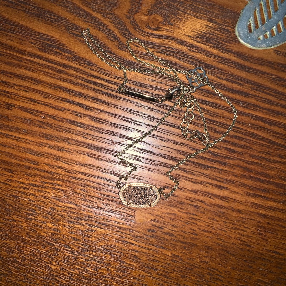 Kendra Scott Elisa Rose Gold Necklace